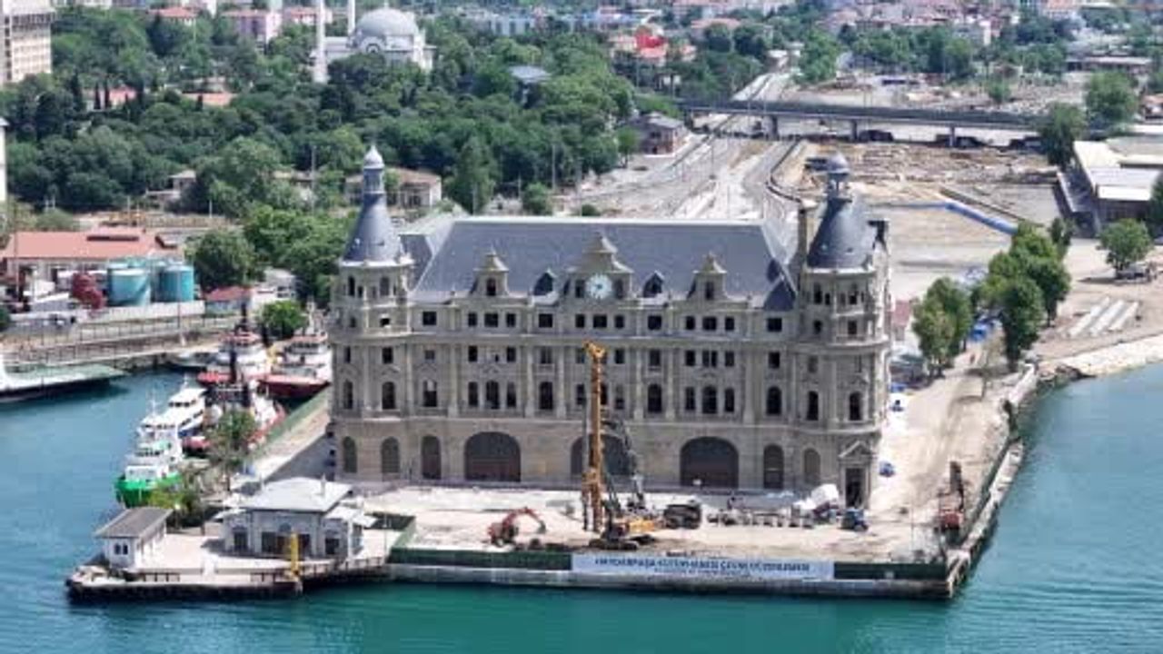 Haydarpaşa Garı yeni yüzüne kavuştu