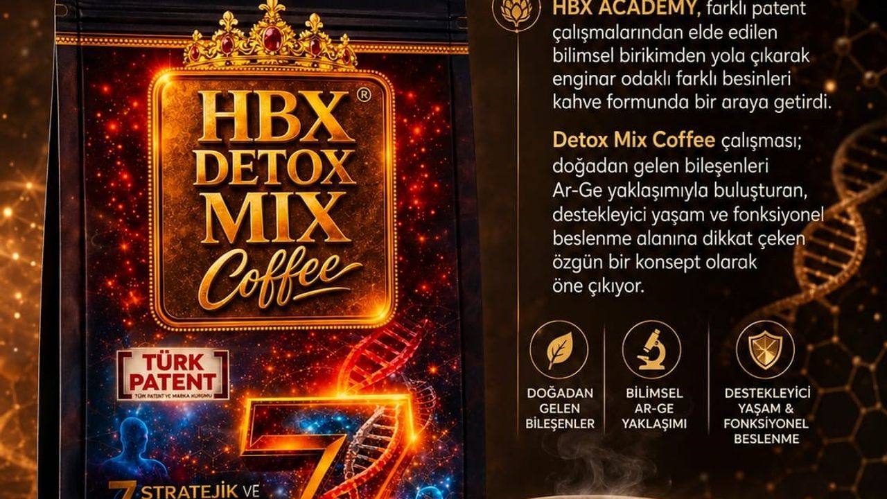 HBX Academy enginar odaklı 'Detox Mix Coffee'yi geliştirdi