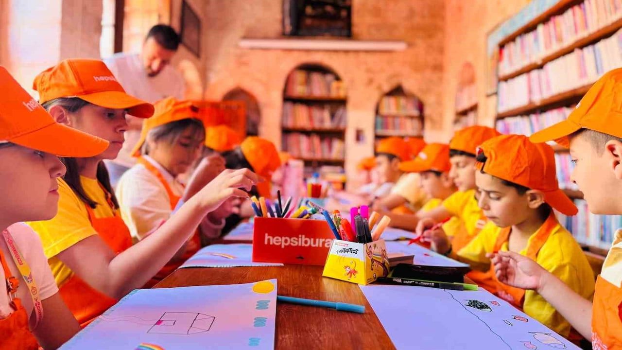 Hepsiburada’nın desteğiyle çocuklar sanatla buluştu