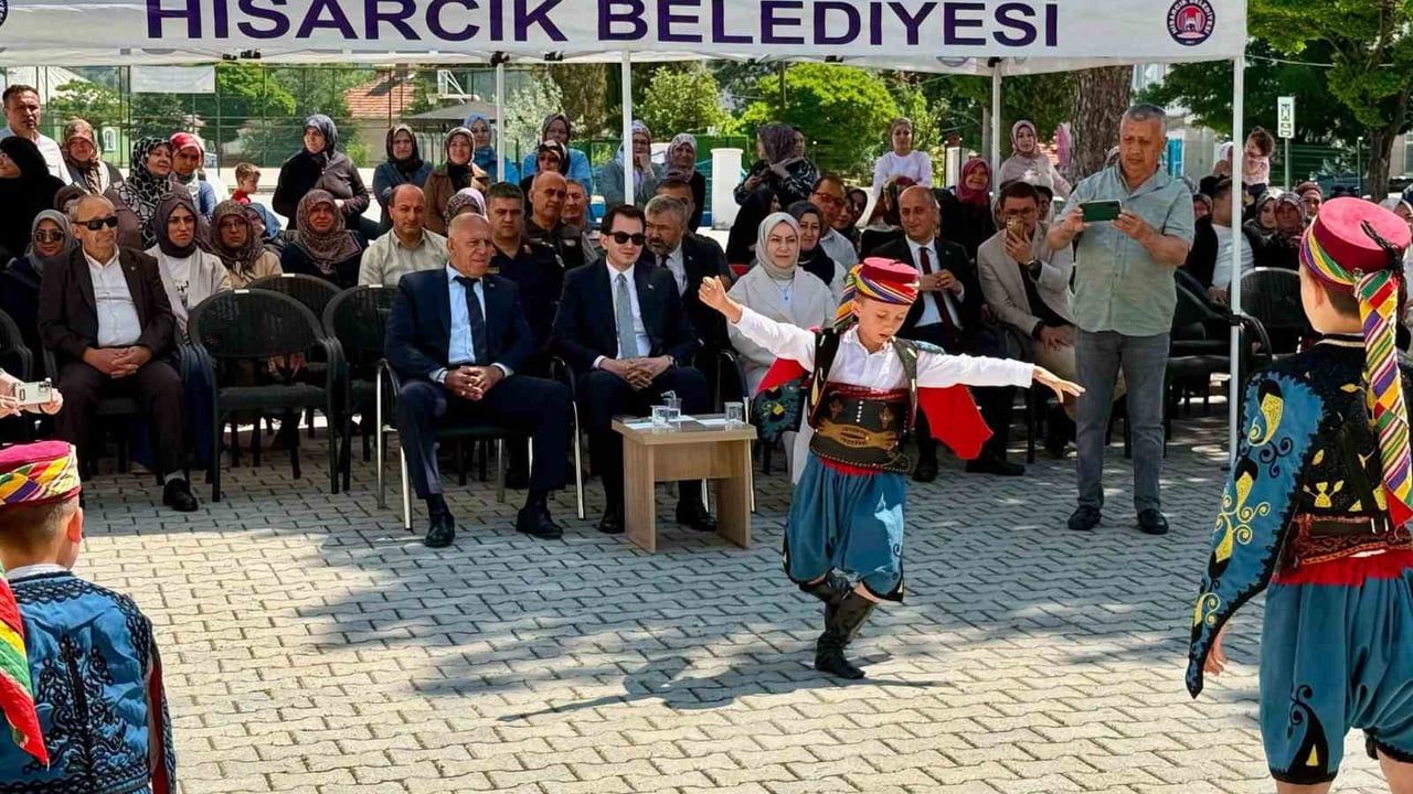 Hisarcık’ta Hayat Boyu Öğrenme Haftası: Halk Eğitim Merkezi yılsonu sergisi ve halk oyunları
