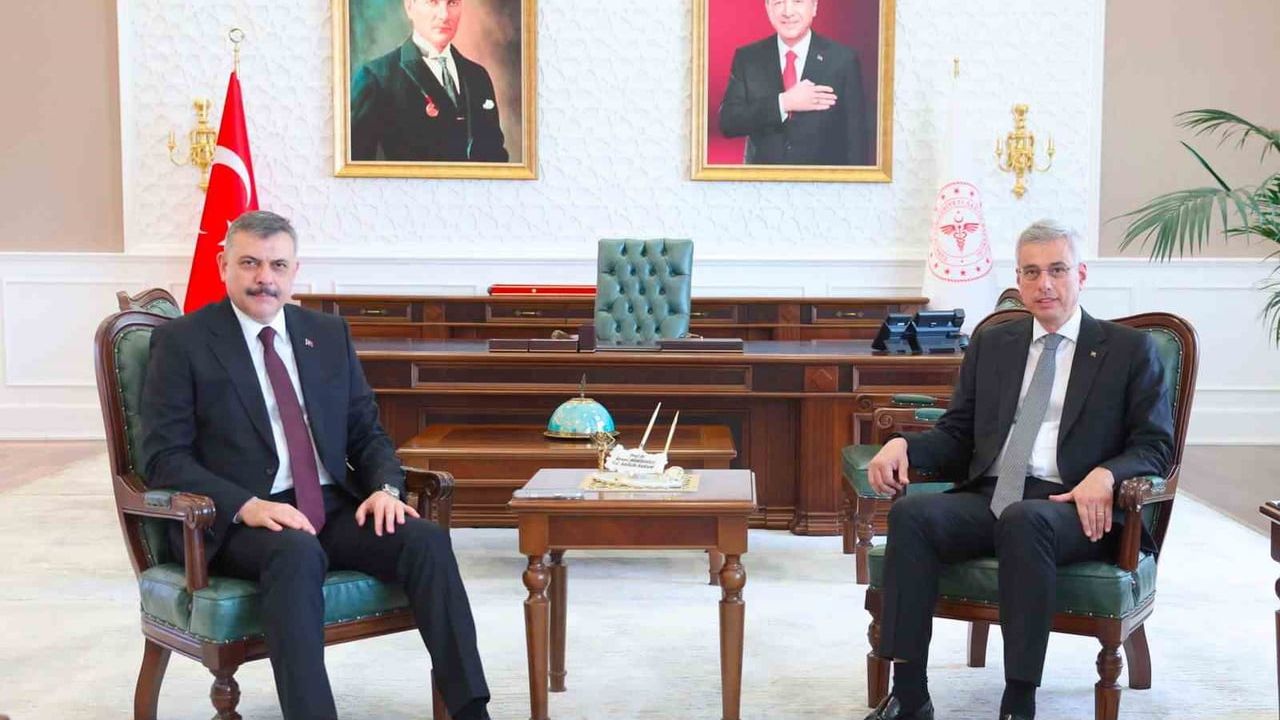 İçişleri bakanı Çiftçi, sağlık bakanı Memişoğlu ile görüştü