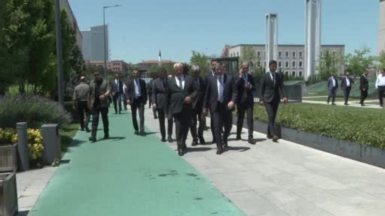 İçişleri bakanı Mustafa Çiftçi, Filistin içişleri bakanı Ziyad Hab El-Rih ile görüştü