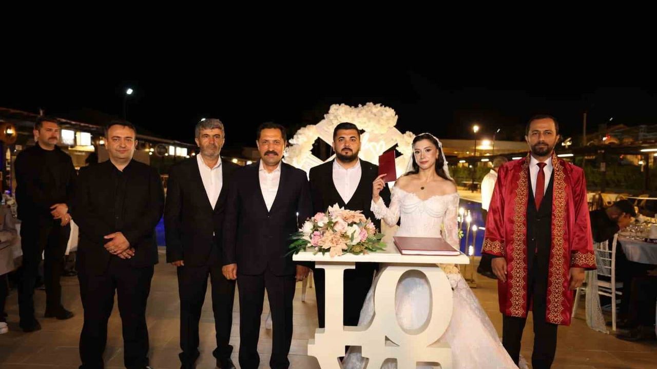 İHA Hatay Bölge Müdürü Veysel Korkmaz, Melisa Kartal ile hayatını birleştirdi