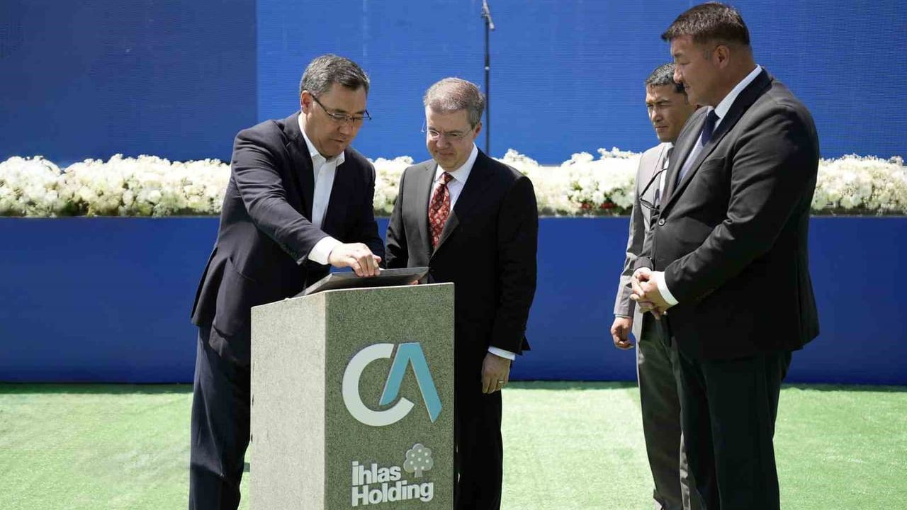 İhlas Holding’in Kırgızistan yatırımı Kazarman hidroelektrik santrali kapsül töreni yapıldı