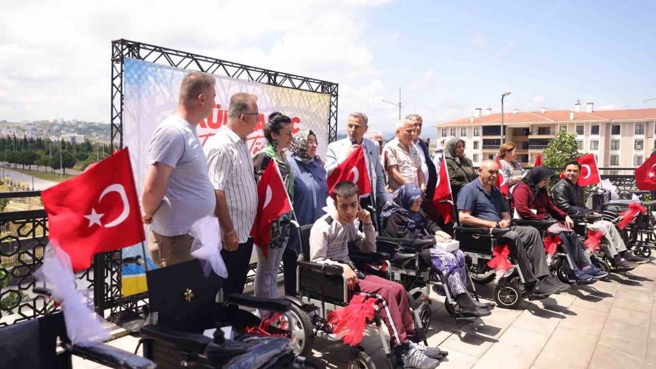 İlkadım’da engelli araçları ihtiyaç sahiplerine teslim edildi