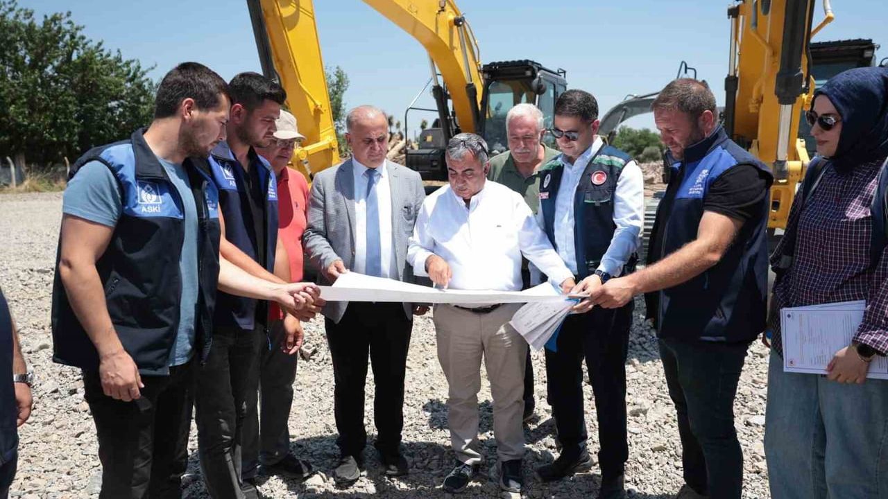 İncirliova’nın en büyük altyapı projesinde yer teslimi yapıldı, çalışmalar temmuz ortasında başlayacak