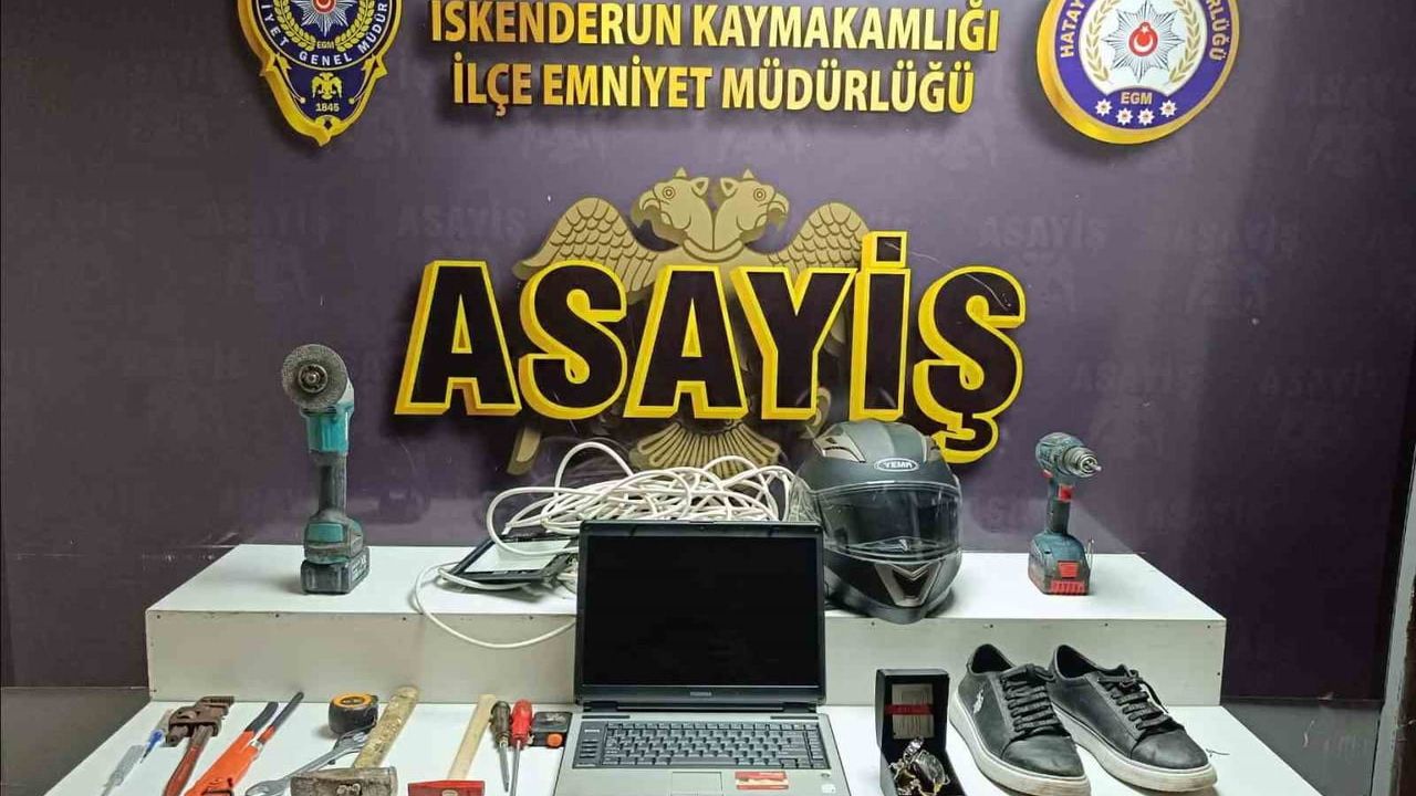 İskenderun'da hırsızlık yapan 4 şahıs tutuklandı