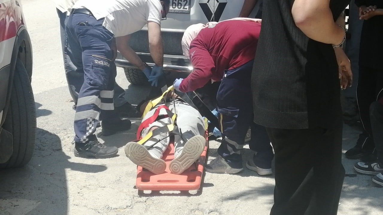 Isparta Yalvaç'ta otomobil ile motosiklet çarpıştı: 1 yaralı