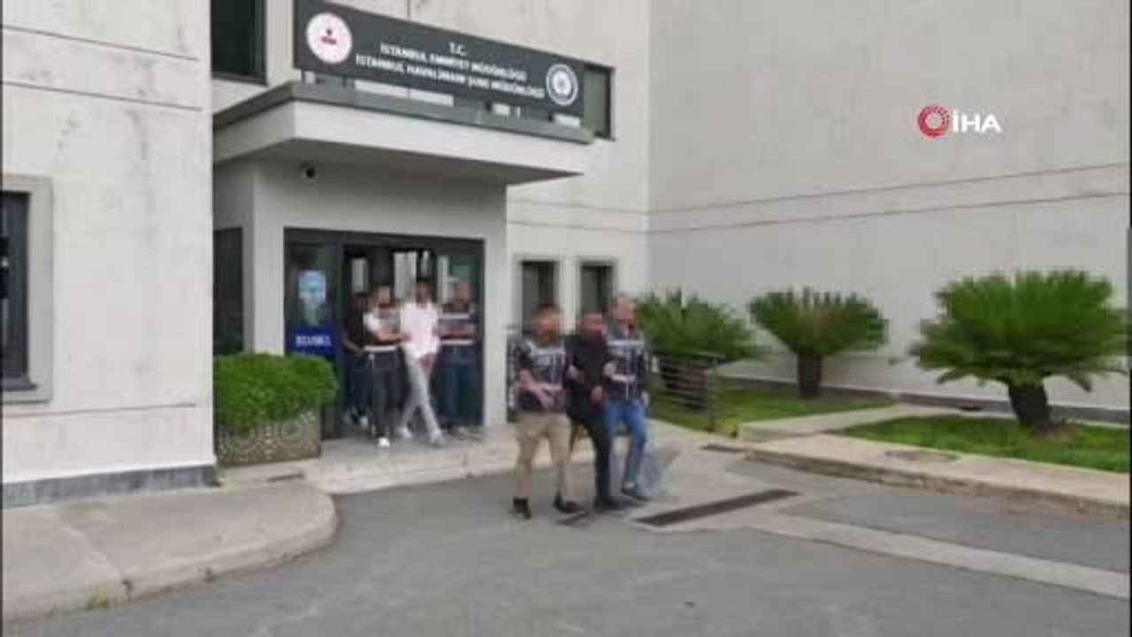 İstanbul Havalimanı'nda hanutçulara yönelik operasyonda 21 şüpheli adliyeye sevk edildi