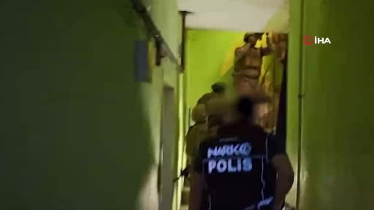 İstanbul merkezli 4 ilde eş zamanlı uyuşturucu operasyonu: 95 gözaltı