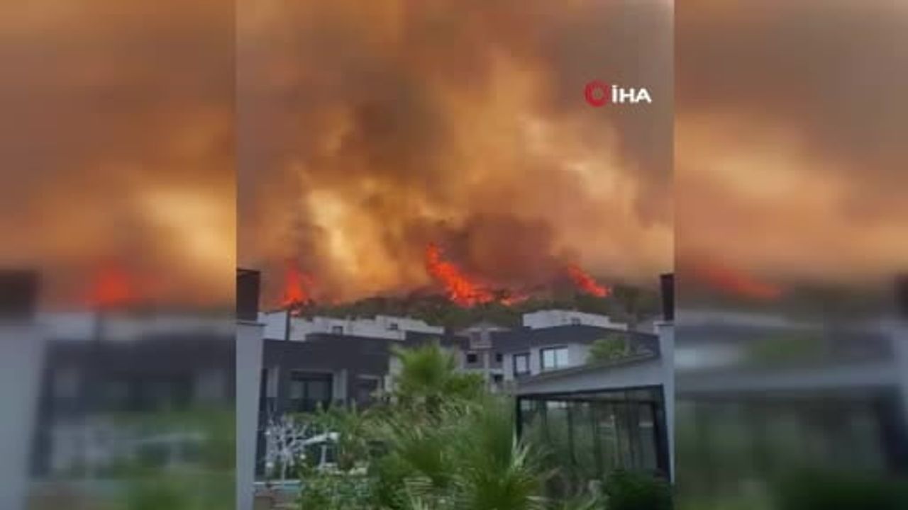 İzmir’de makilik alandaki yangın kontrol altına alındı