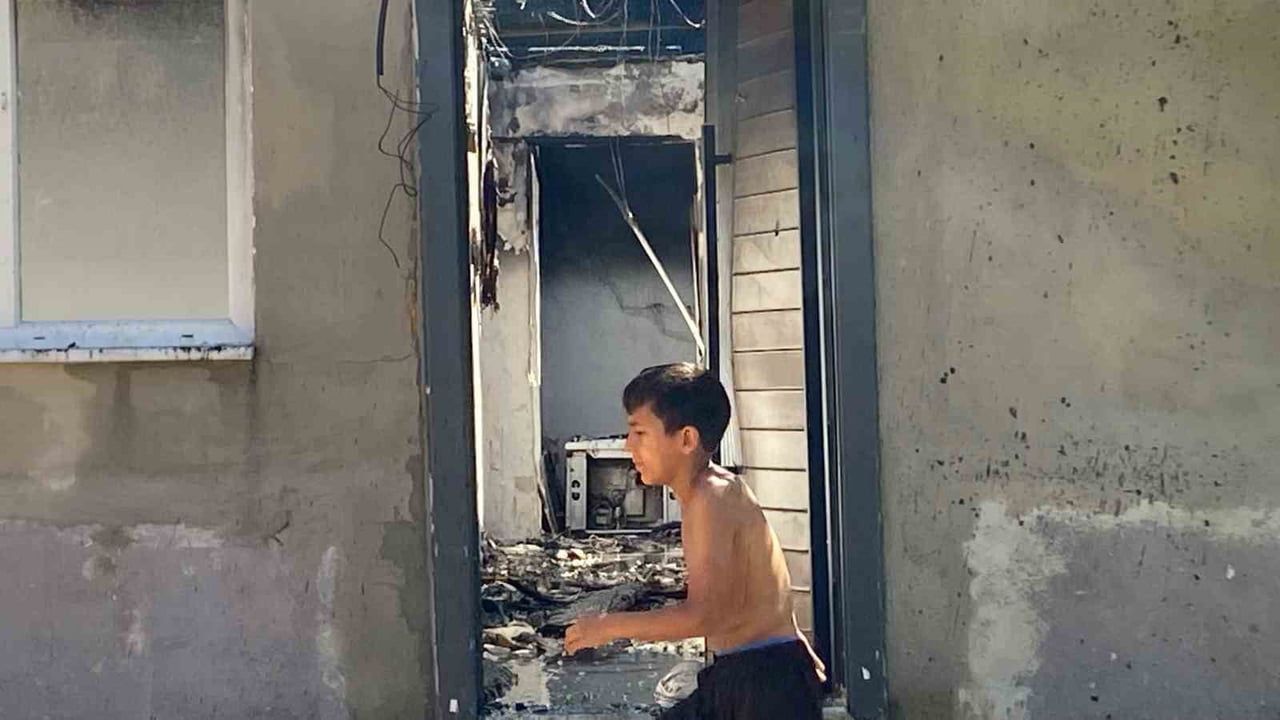 İzmit’te ev yangınında kundaklama şüphesi