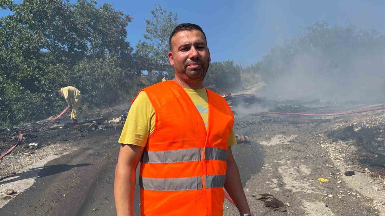 İzmit'te yangın sonrası atık kirliliği tepki çekti