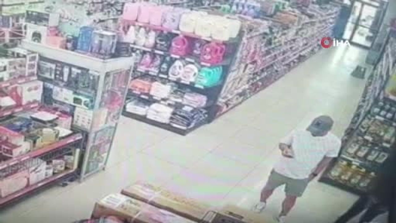 İznik'te marketten televizyon çalındığı iddiası: şüpheli terminalde yakalandı