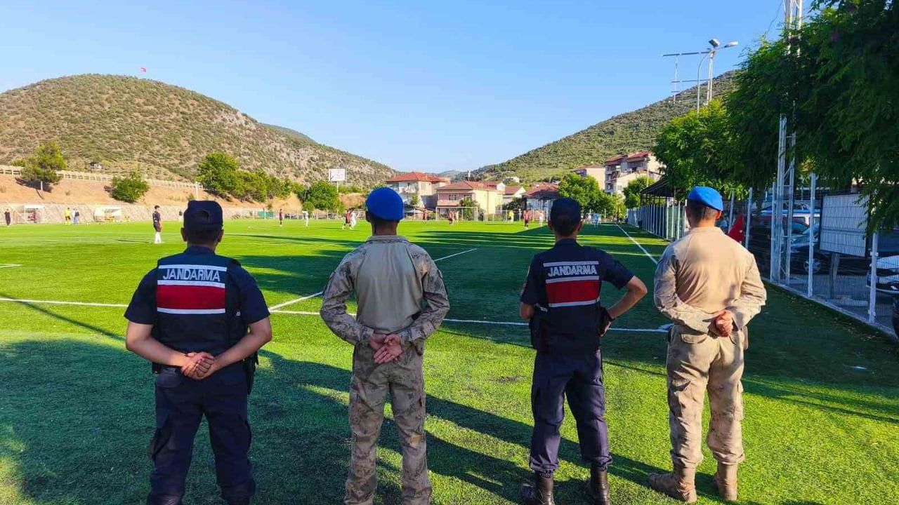 Jandarmadan futbol müsabakalarında üst düzey tedbir