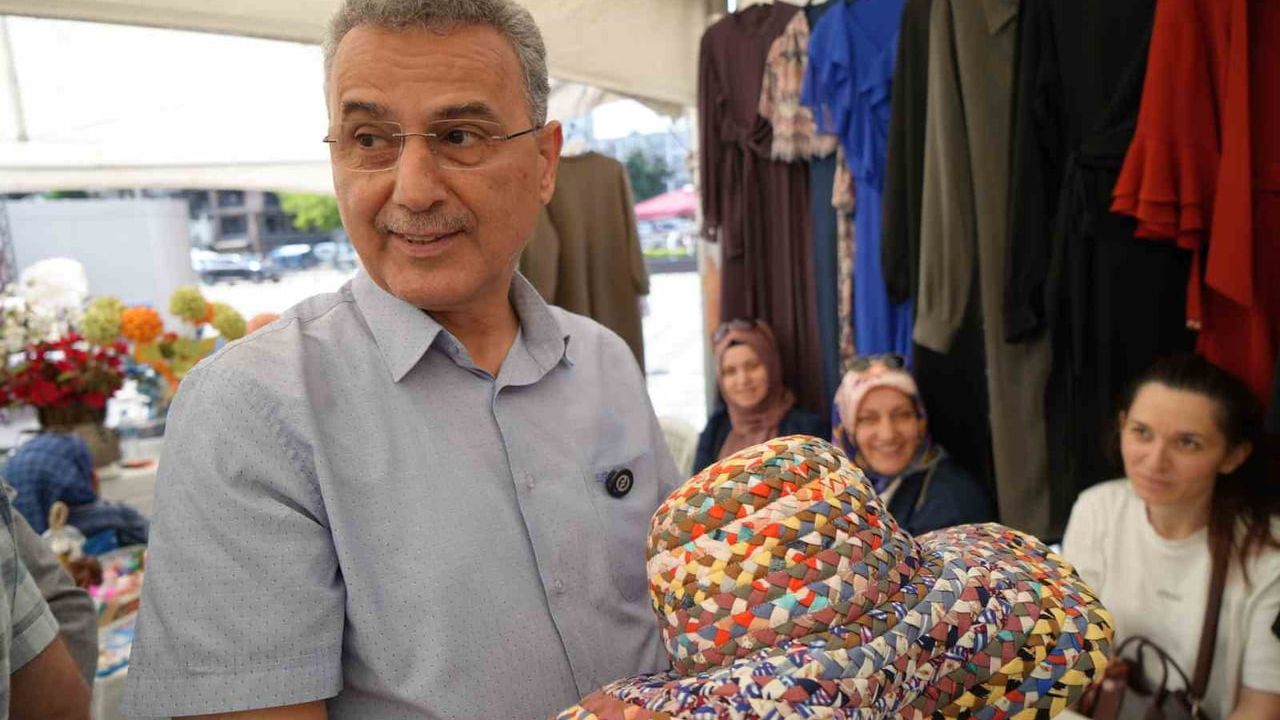 Kadınların bir yıllık emeği İlkadım sergisinde