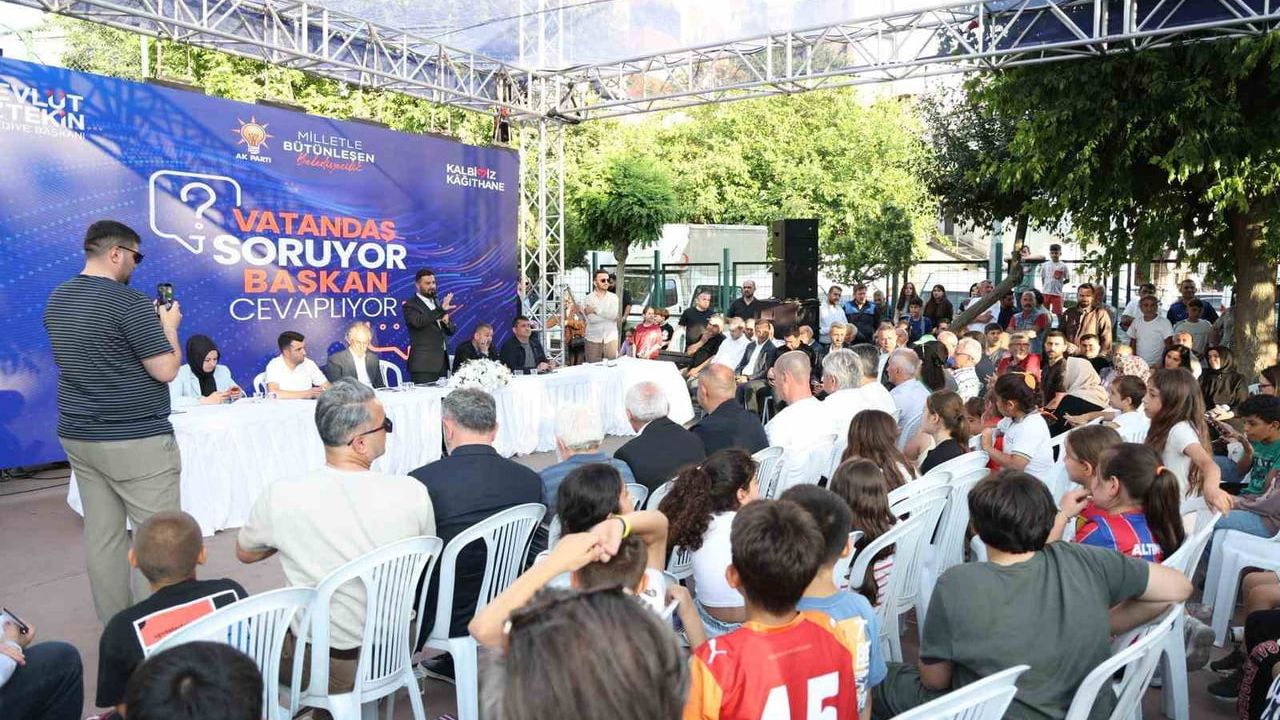 Kağıthane’de vatandaş sordu, başkan Öztekin cevapladı