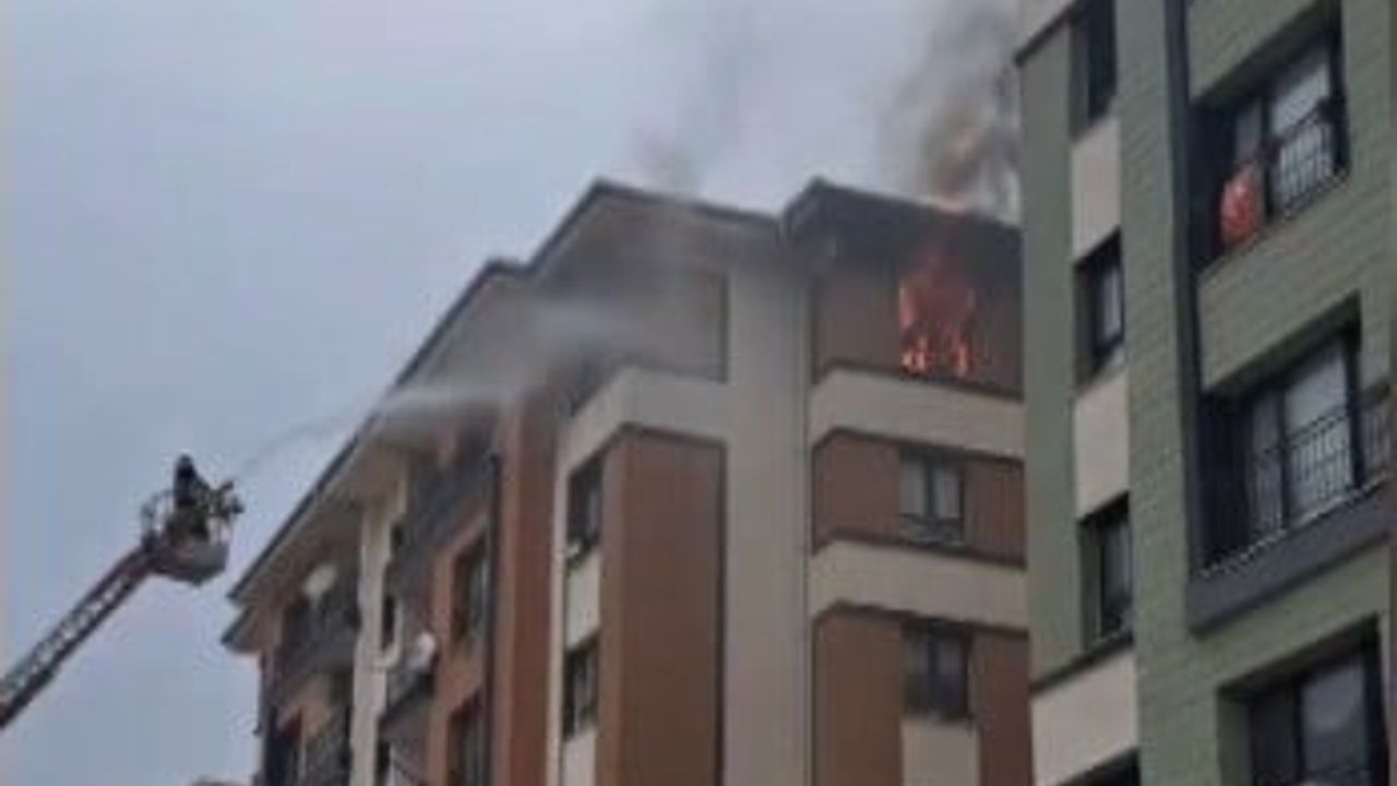 Kahramanmaraş’ta ikamet yangını