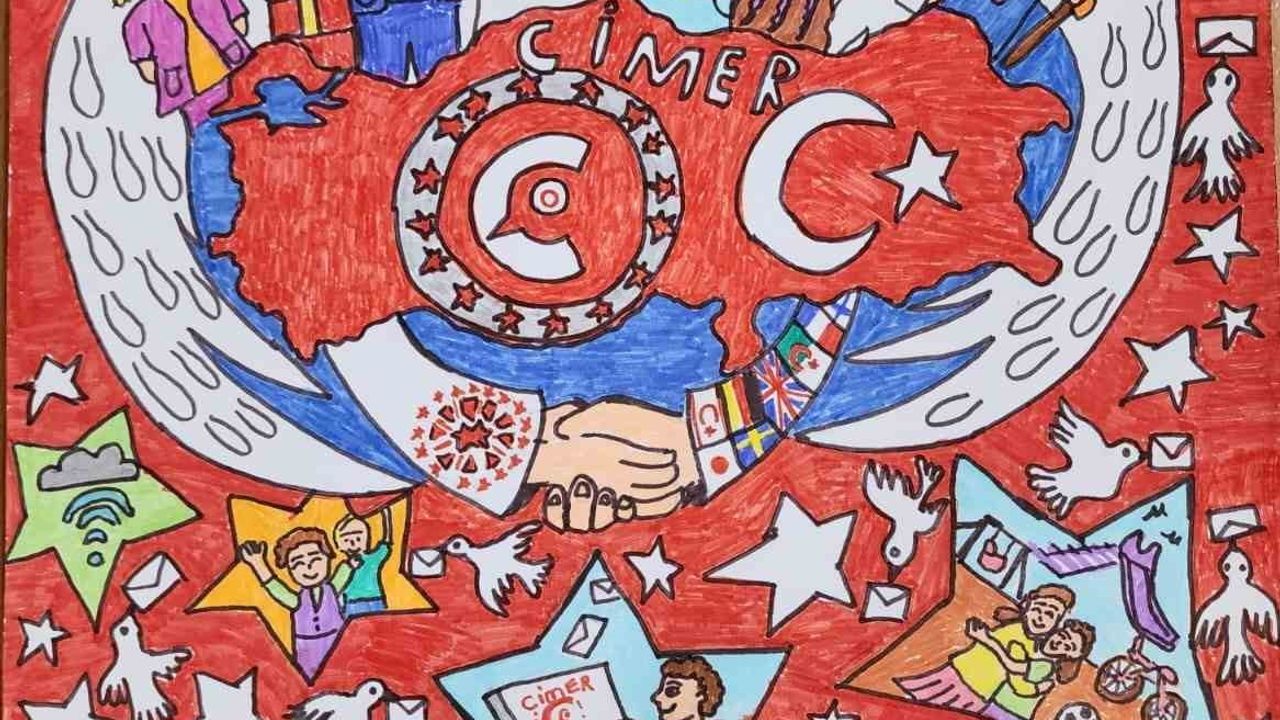 Kahramanmaraşlı Öğrenci Esila Naz Andız, CİMER Resim Yarışmasında Türkiye Üçüncüsü Oldu