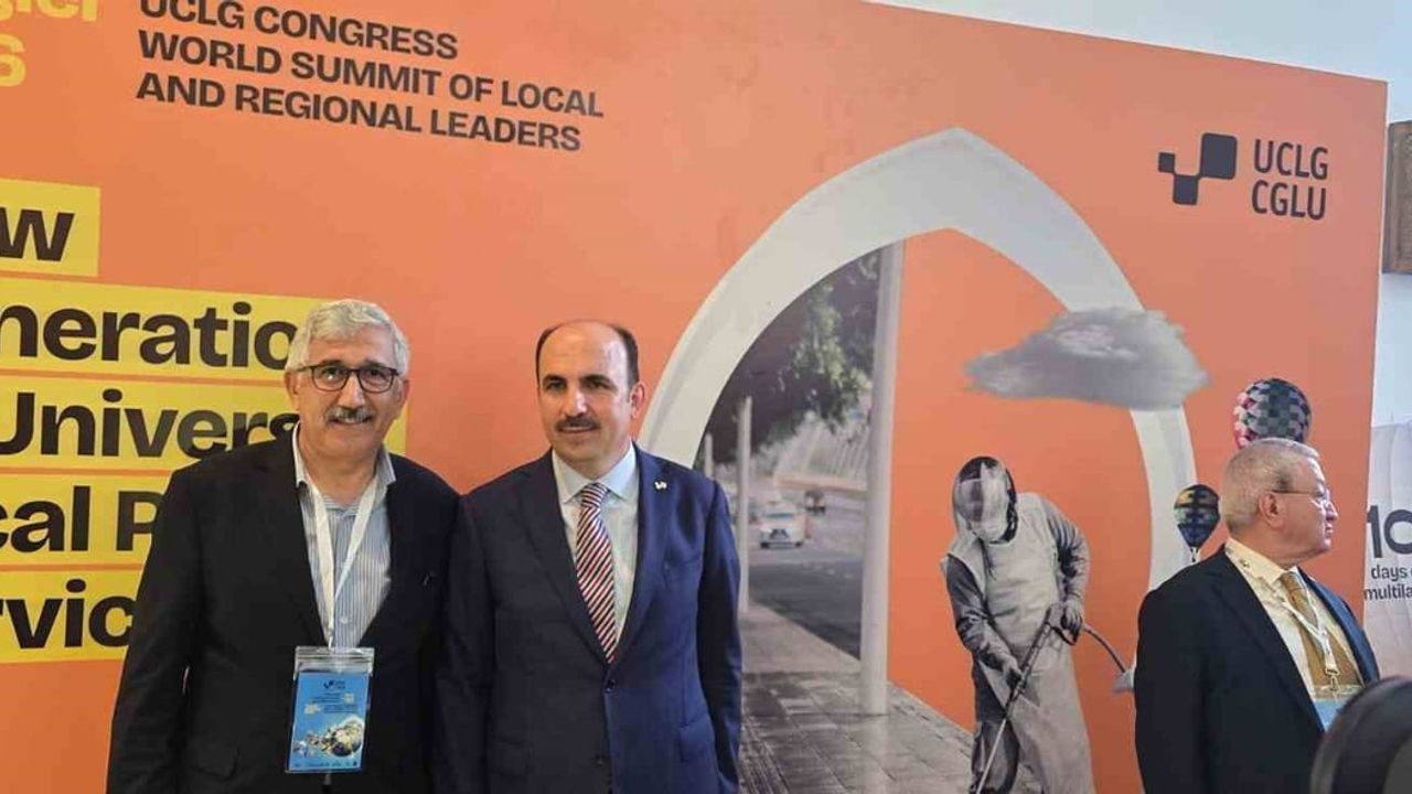 Kahta belediye başkanı Hallaç, UCLG Dünya Kongresi'ne katıldı