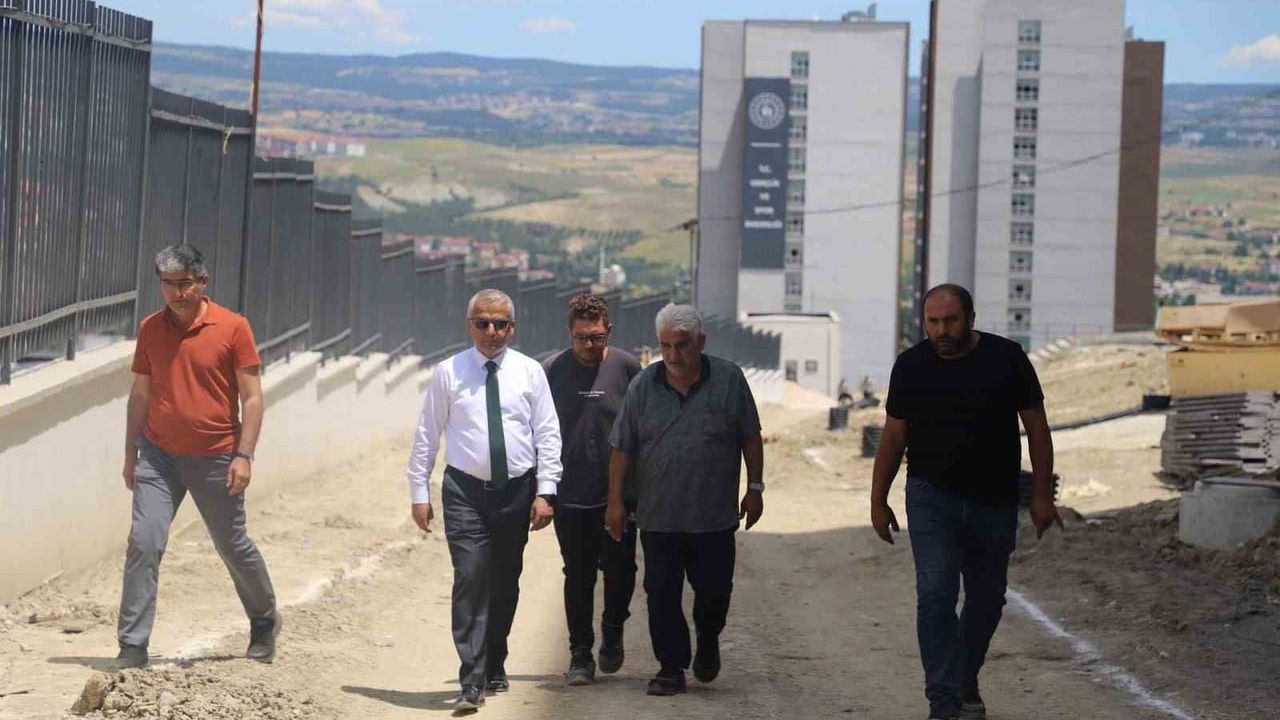 Karabük'te 419 kişilik öğrenci yurdu inşaatında sona yaklaşıldı
