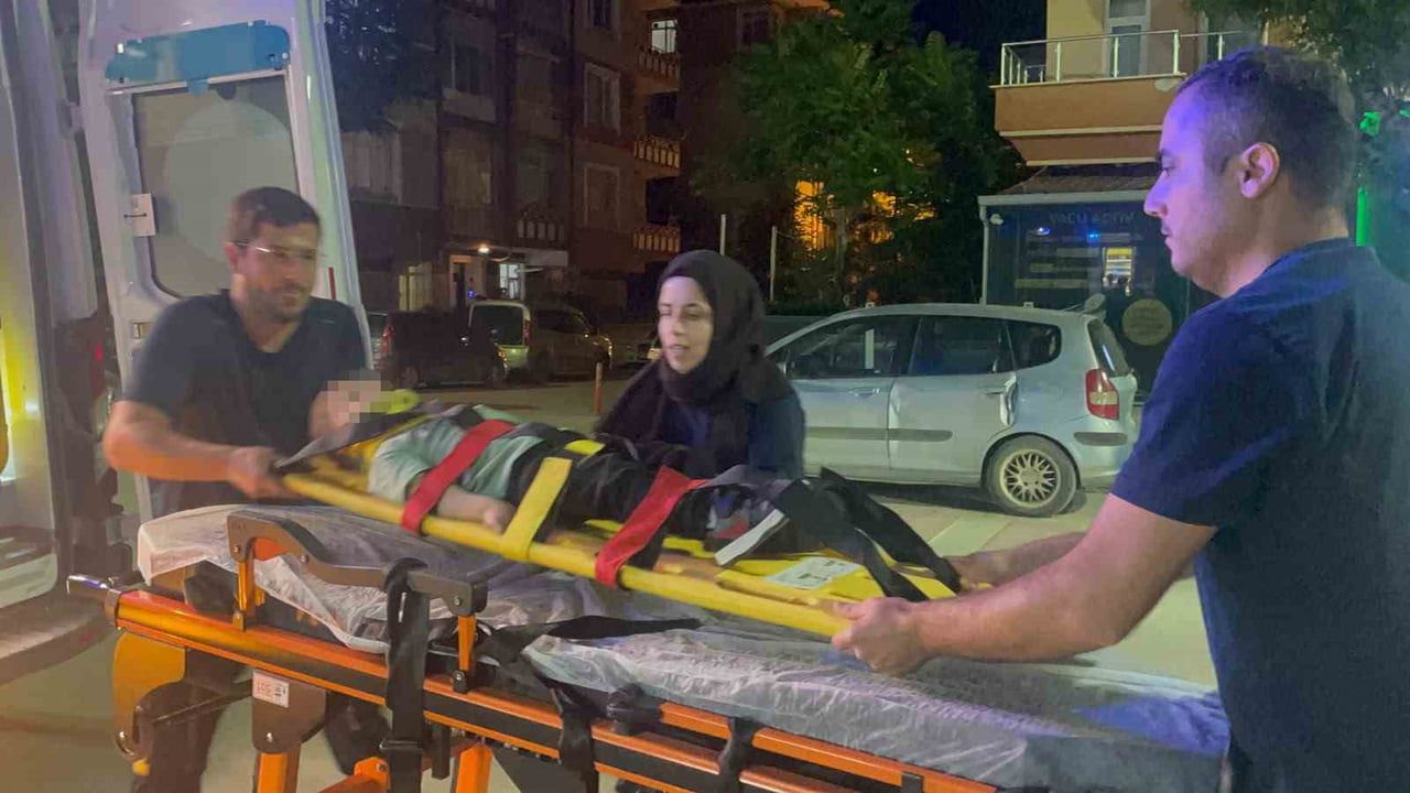 Karaman'da 3 yaşındaki çocuk motosiklet çarpması sonucu yaralandı