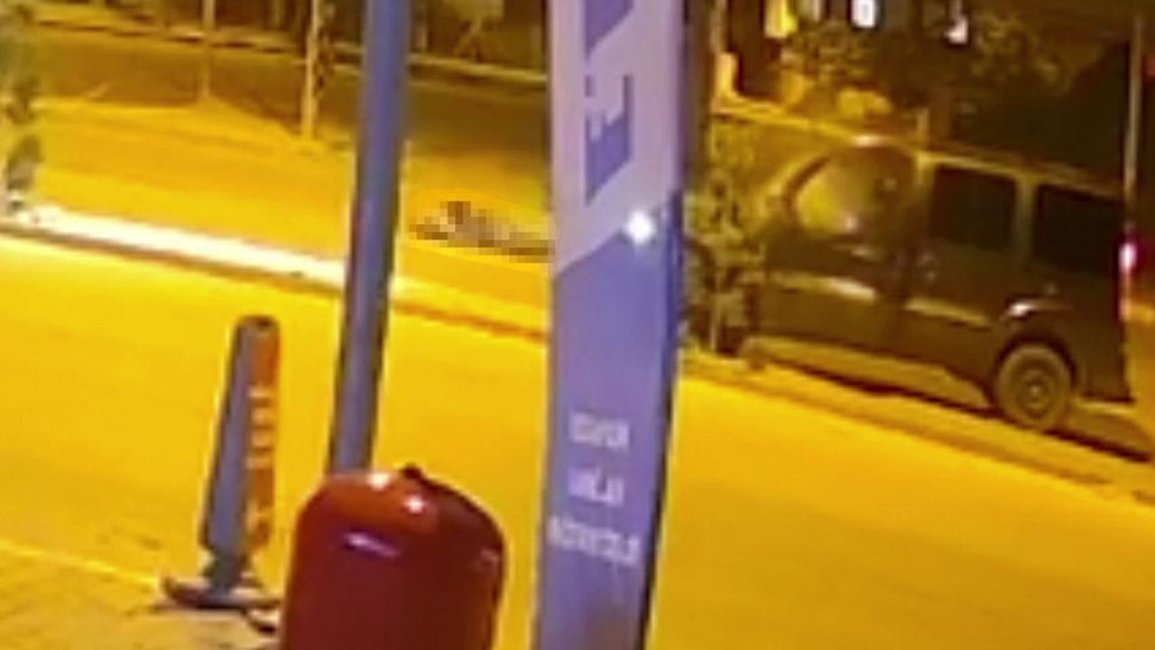 Karaman’da belediye işçisinin ölümüyle sonuçlanan kaza kamerada