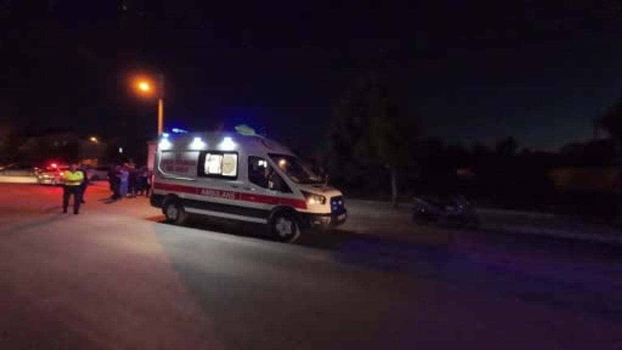 Karaman'da otomobille çarpışan elektrikli bisiklet sürücüsü yaralandı