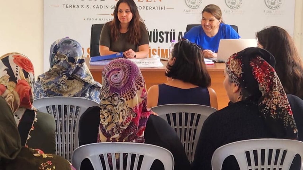 Karaöz'de kadın girişimi kooperatifi faaliyete başladı
