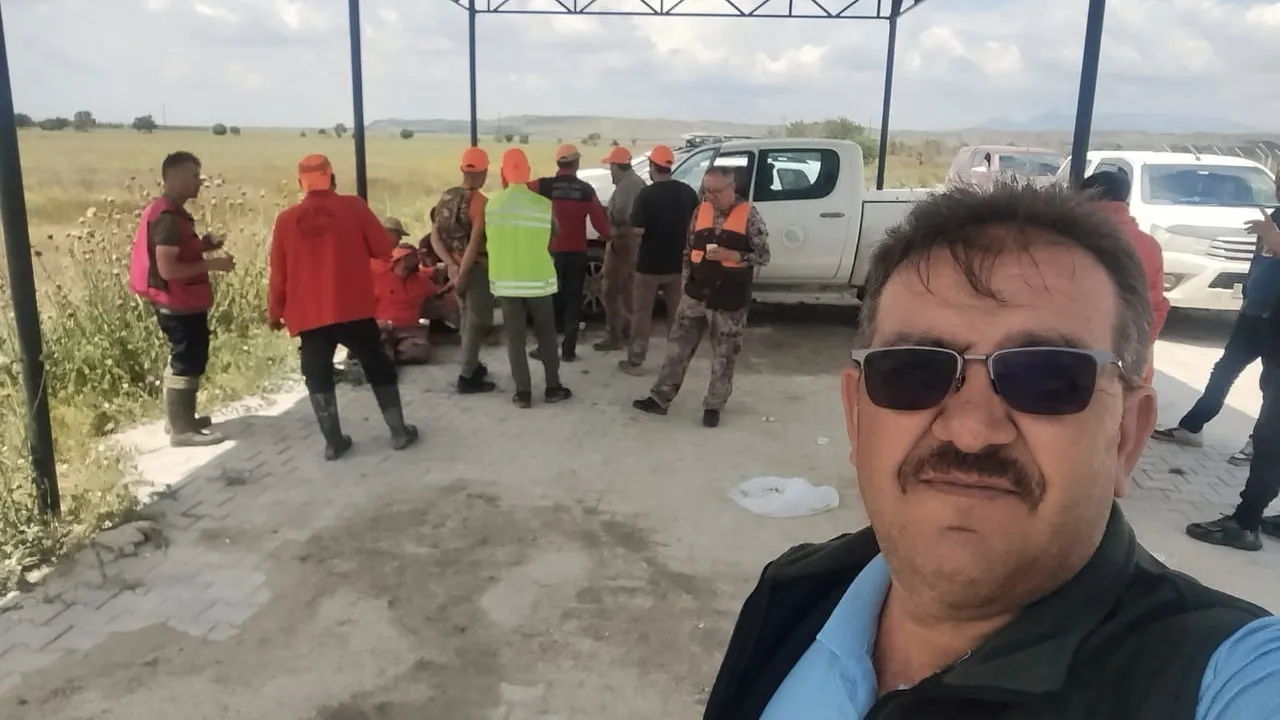 Karapınar’da kontrollü sürek avı: tarım arazilerinde domuz zararını azaltma hedeflendi