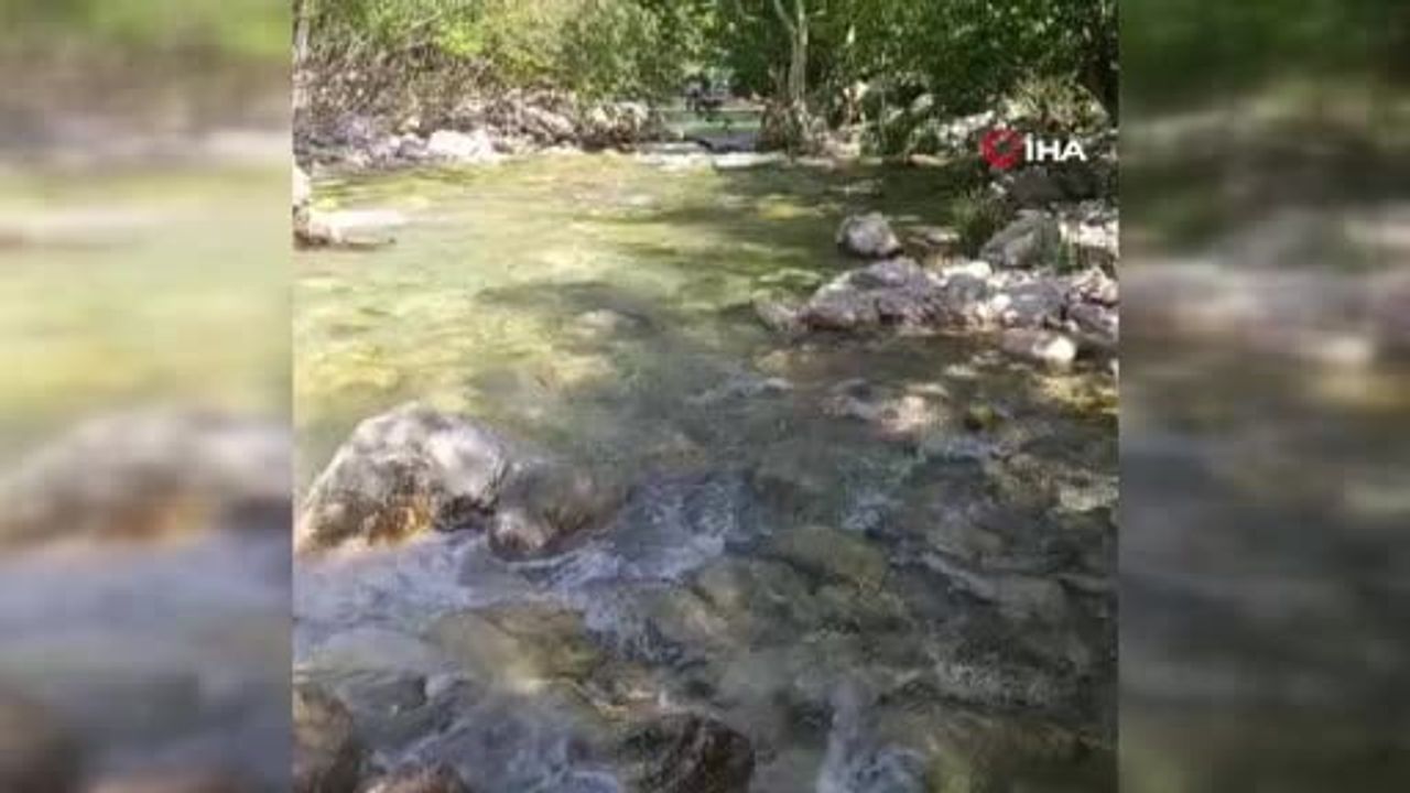 Karasu Vadisi doğası ve serin sularıyla ilgi çekiyor