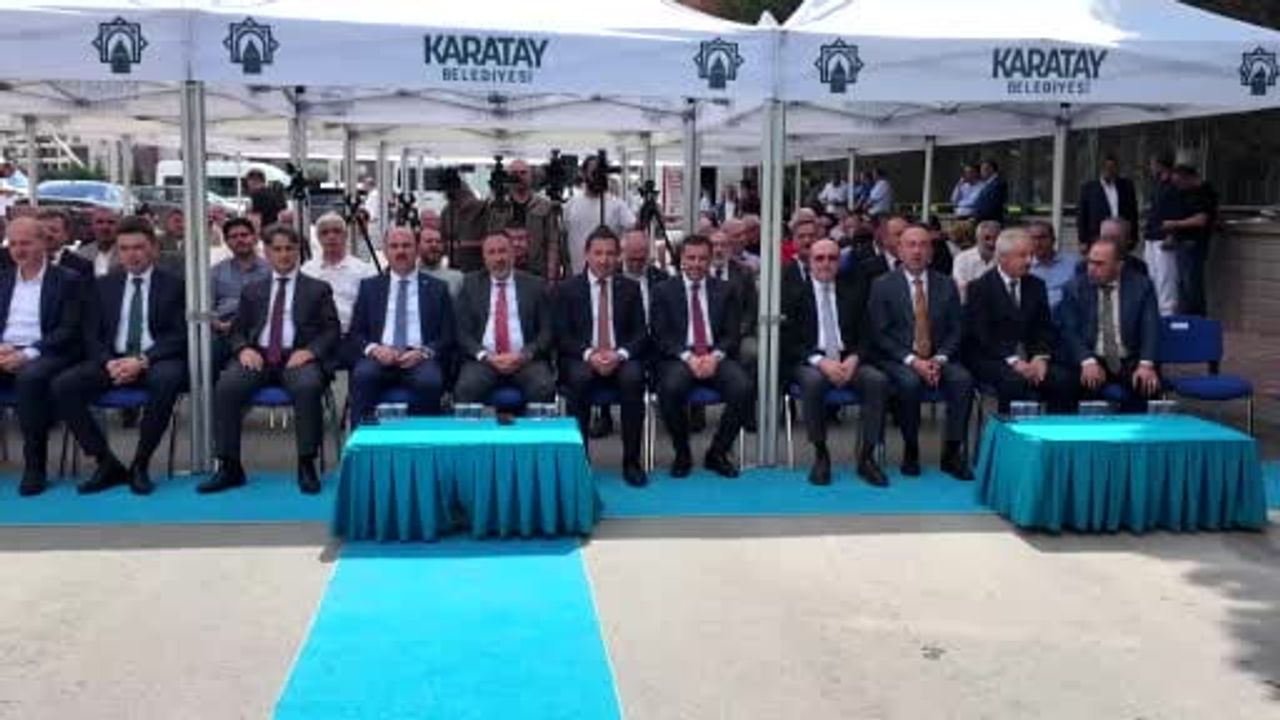 Karatay'da 231 milyon liralık halk ekmek ve glütensiz üretim tesisi açıldı