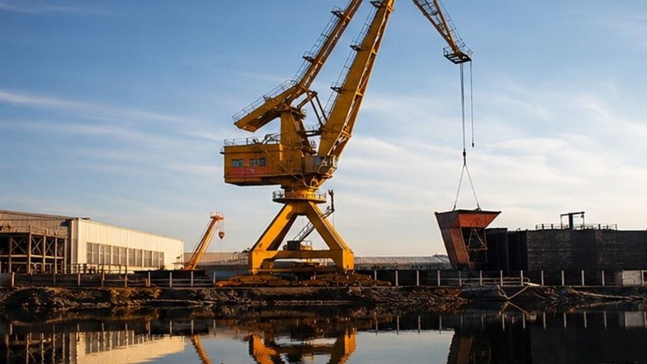 Karçel Millî Uçak Gemisi projesinde liman vinci üretimi ve modernizasyonu üstlendi