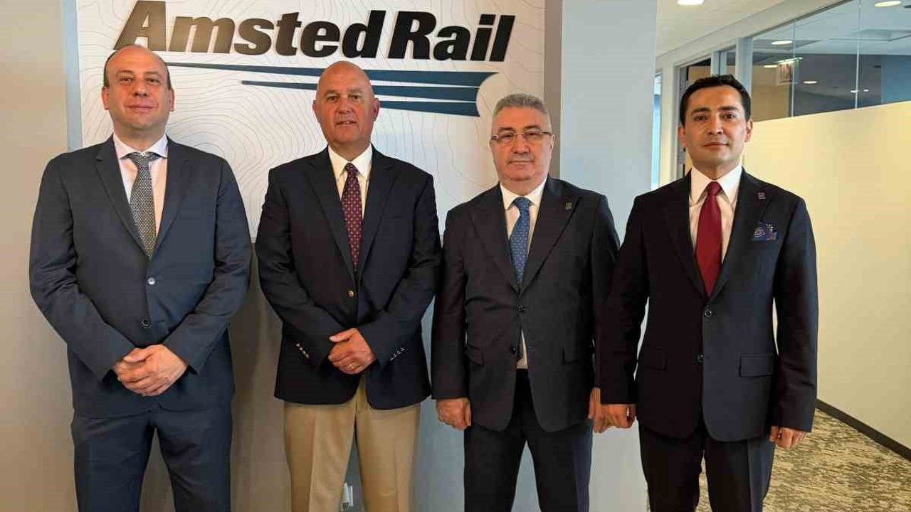 KARDEMİR ile Amsted Rail arasında stratejik iş birliği: ray ve teker ihracatı hedefleniyor