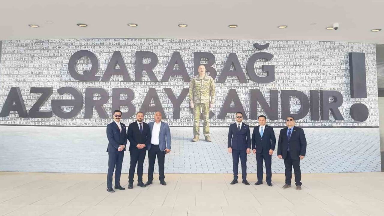 Kars Barosu Heyeti Azerbaycan Barolar Birliği’ni Bakü’de Ziyaret Etti