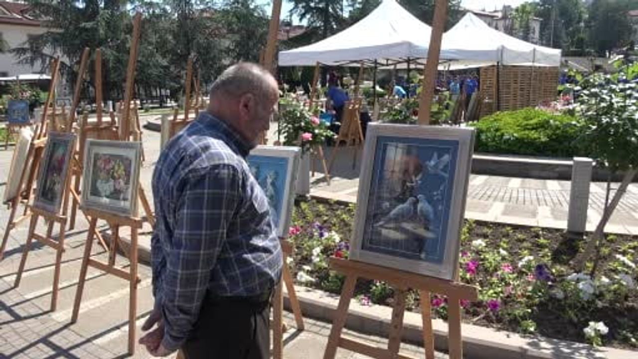 Kastamonu'da hükümlülerin el emeği ürünleri Ceza İnfaz Personeli Günü'nde sergilendi