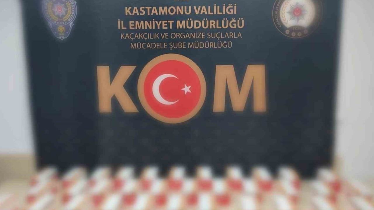 Kastamonu'da kaçakçılık operasyonu: 2 gözaltı