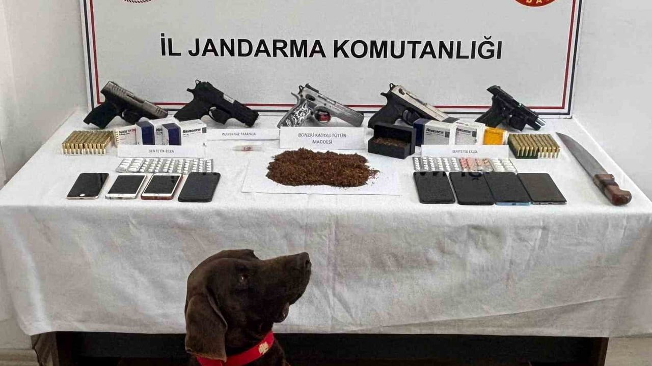 Kastamonu’da uyuşturucu ve silah operasyonunda 3 kişi tutuklandı