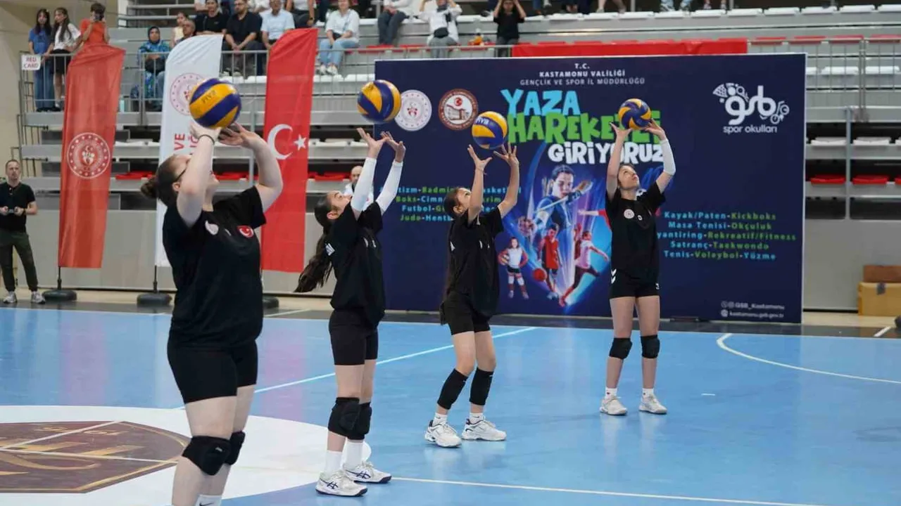 Kastamonu’da yaz spor okulları başladı