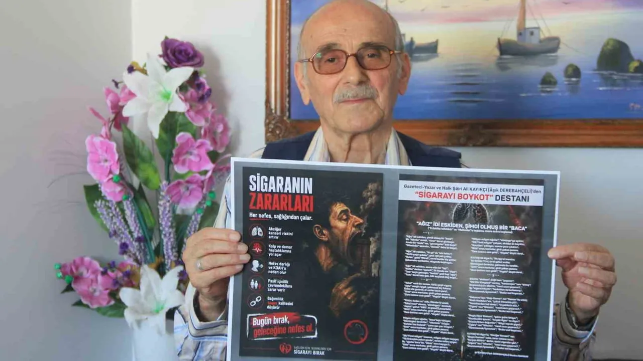 Kayıkçı’dan sigaraya karşı mısra mısra savaş: sigarayı boykot destanı