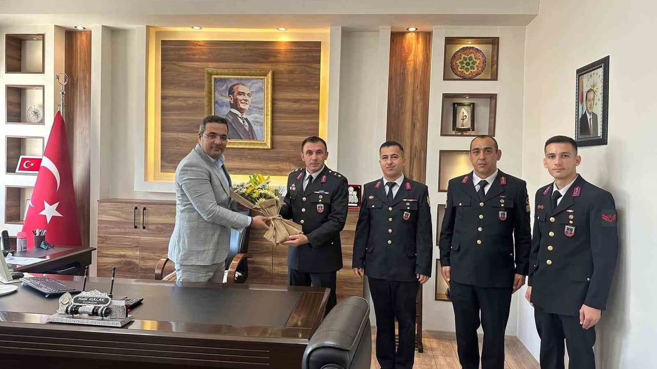 Kaymakam Dalak’tan jandarmaya tebrik ve teşekkür