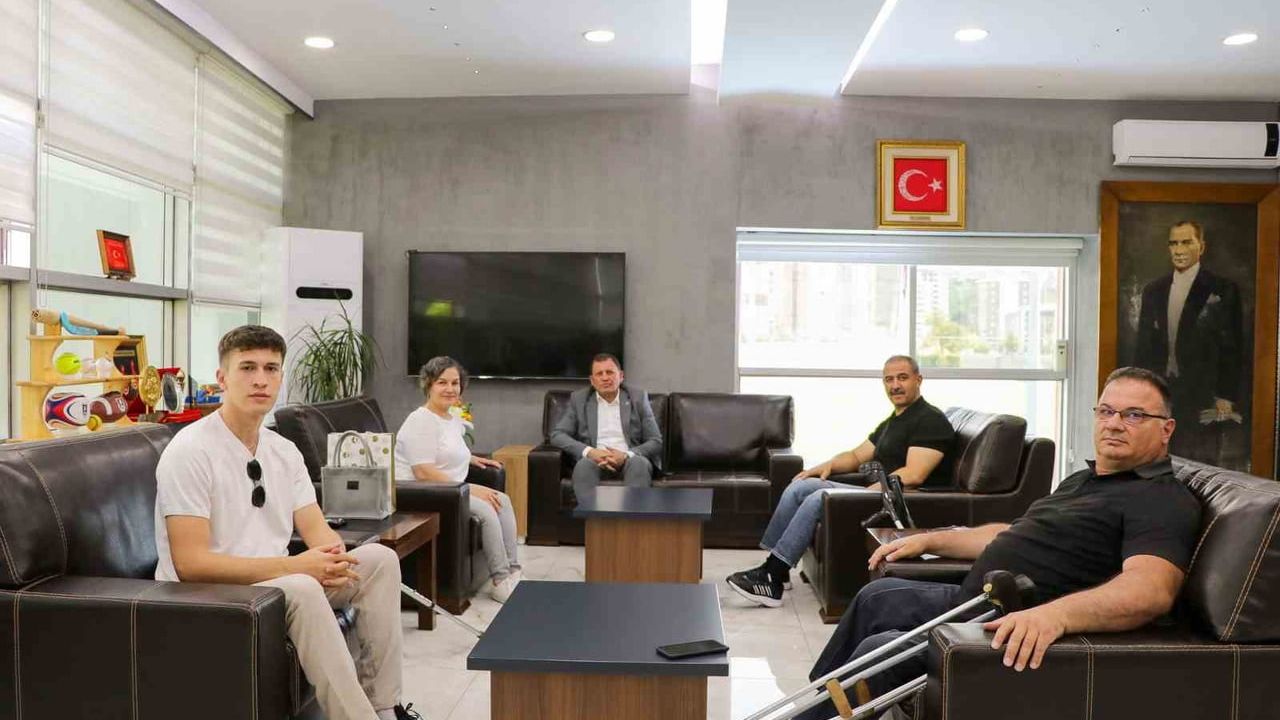 Kayseri bedensel engelliler spor kulübü'nden Kabakcı'ya teşekkür