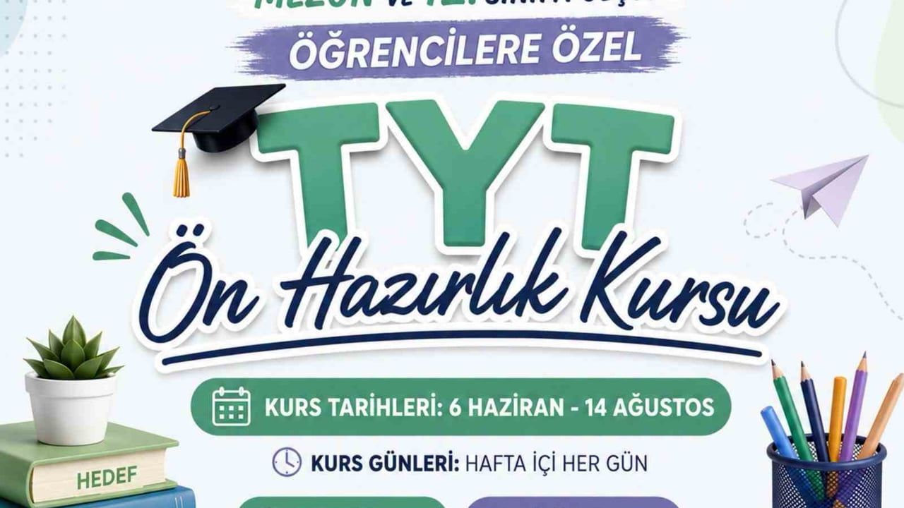 Kayseri Büyükşehir'den gençlere TYT, LGS ve YDS kursları