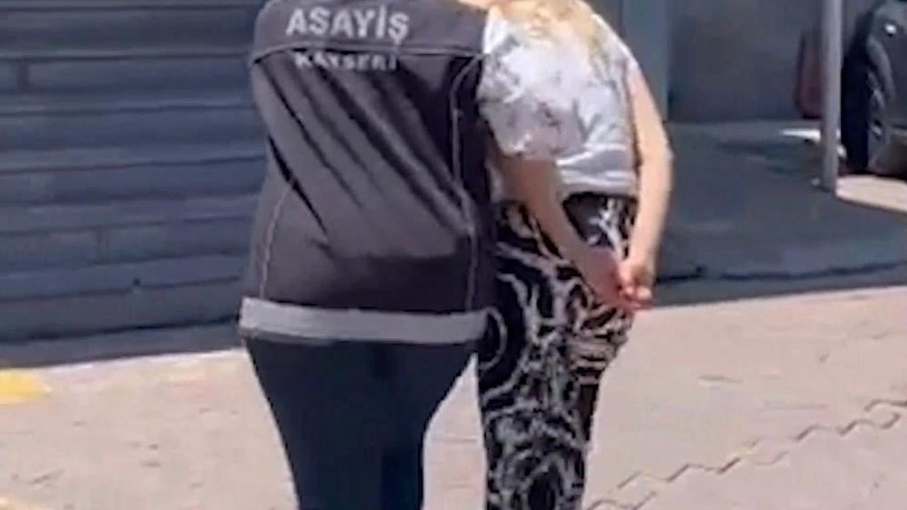 Kayseri'de 22 yıl 8 ay kesinleşmiş hapis cezası bulunan kadın yakalandı