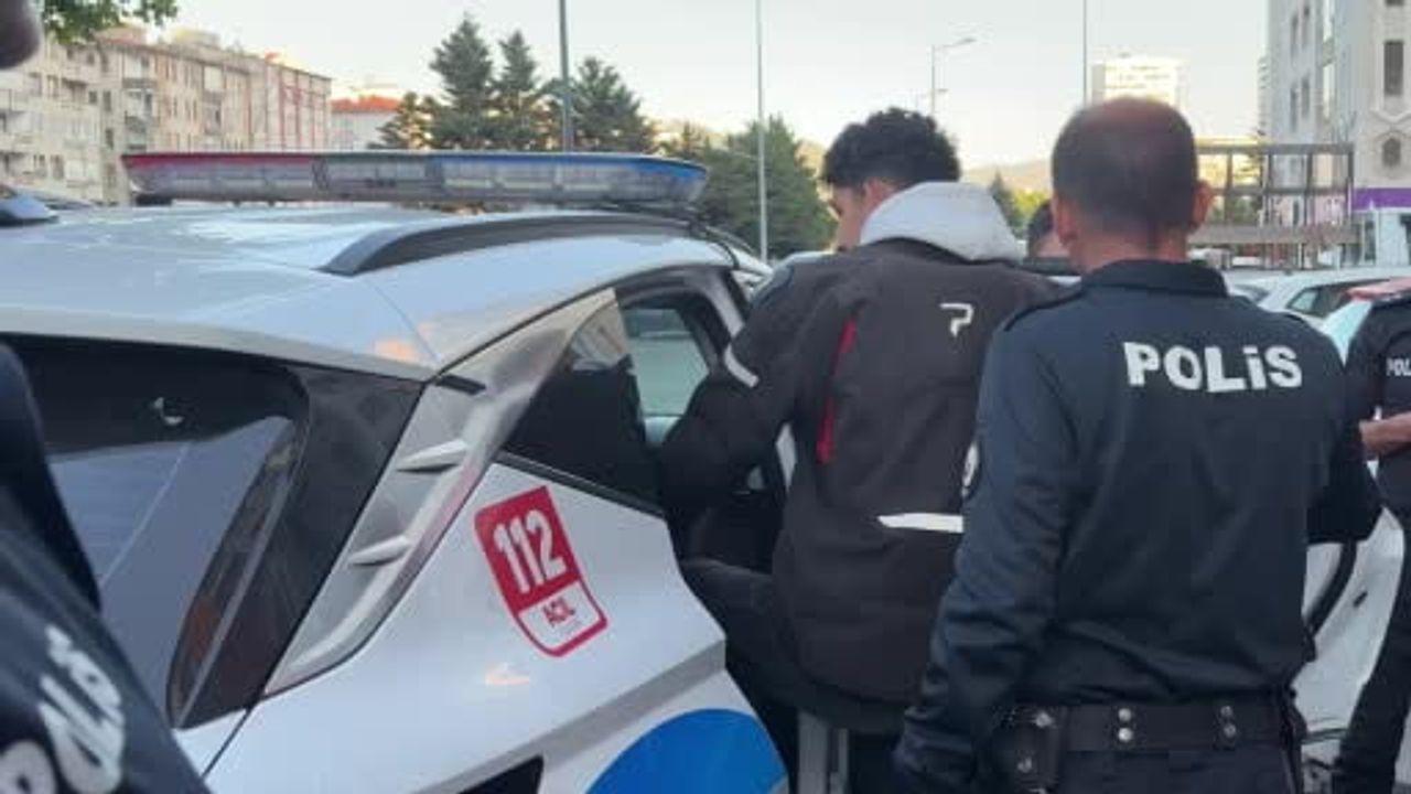 Kayseri'de kız arkadaşına zarar vereceği iddia edilen şahıs ikamet çıkışında yakalandı
