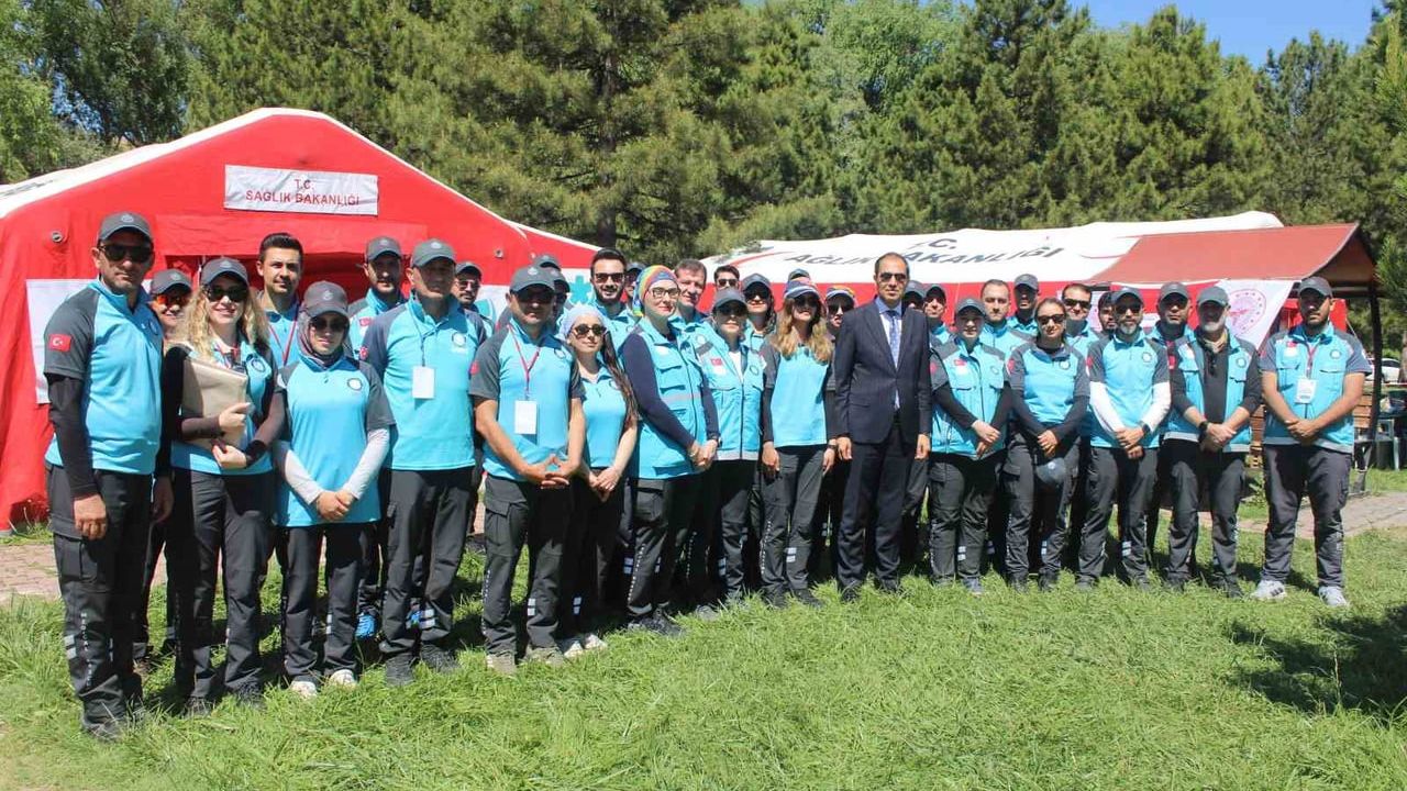 Kayseri UMKE Koramaz Vadisi'ndeki üç günlük kampı başarıyla tamamladı