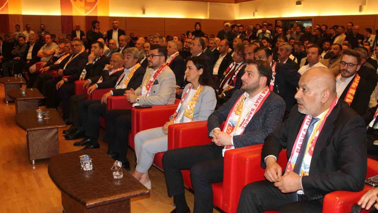 Kayserispor’da Ali Çamlı yeniden başkan seçildi