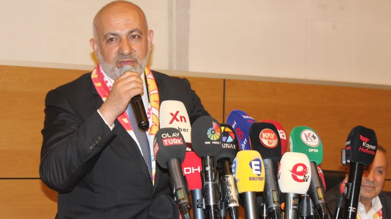Kayserispor'da Olağanüstü Genel Kurul: Ali Çamlı Başkan Seçildi