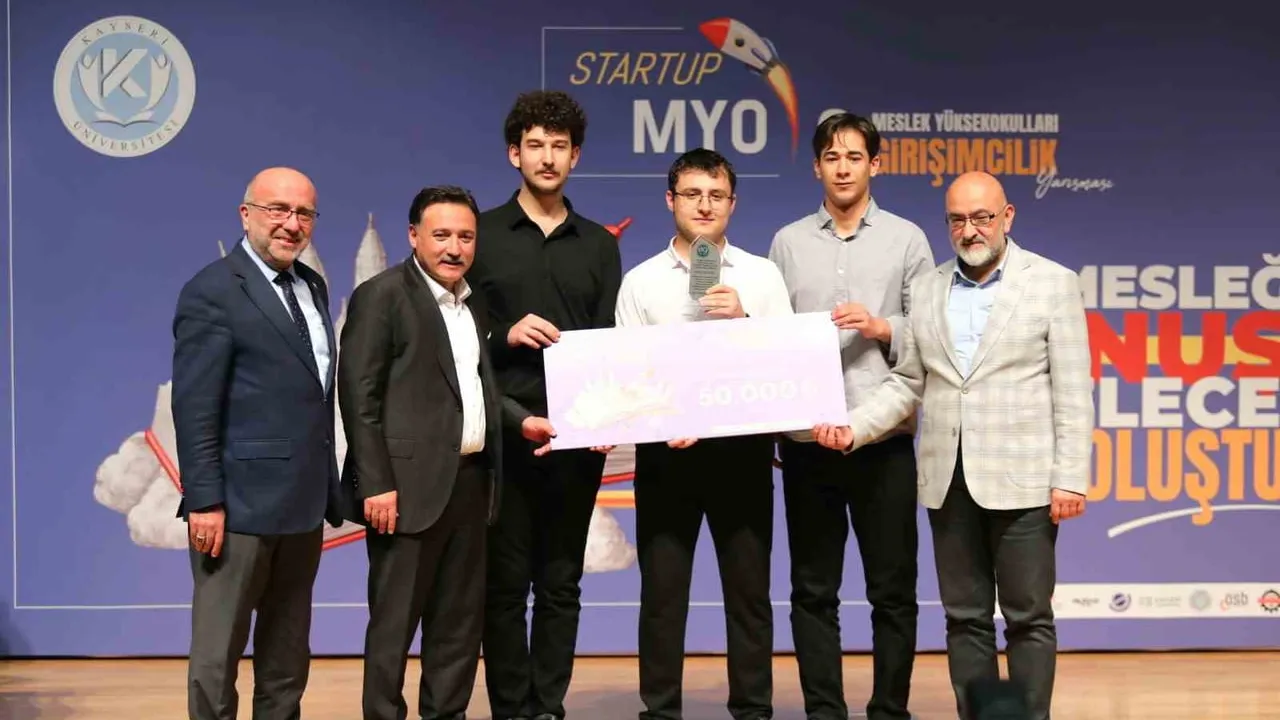 KAYÜ'de StartUpMYO 2026 Finali: 362 Başvuru, Ödüller Sahiplerini Buldu