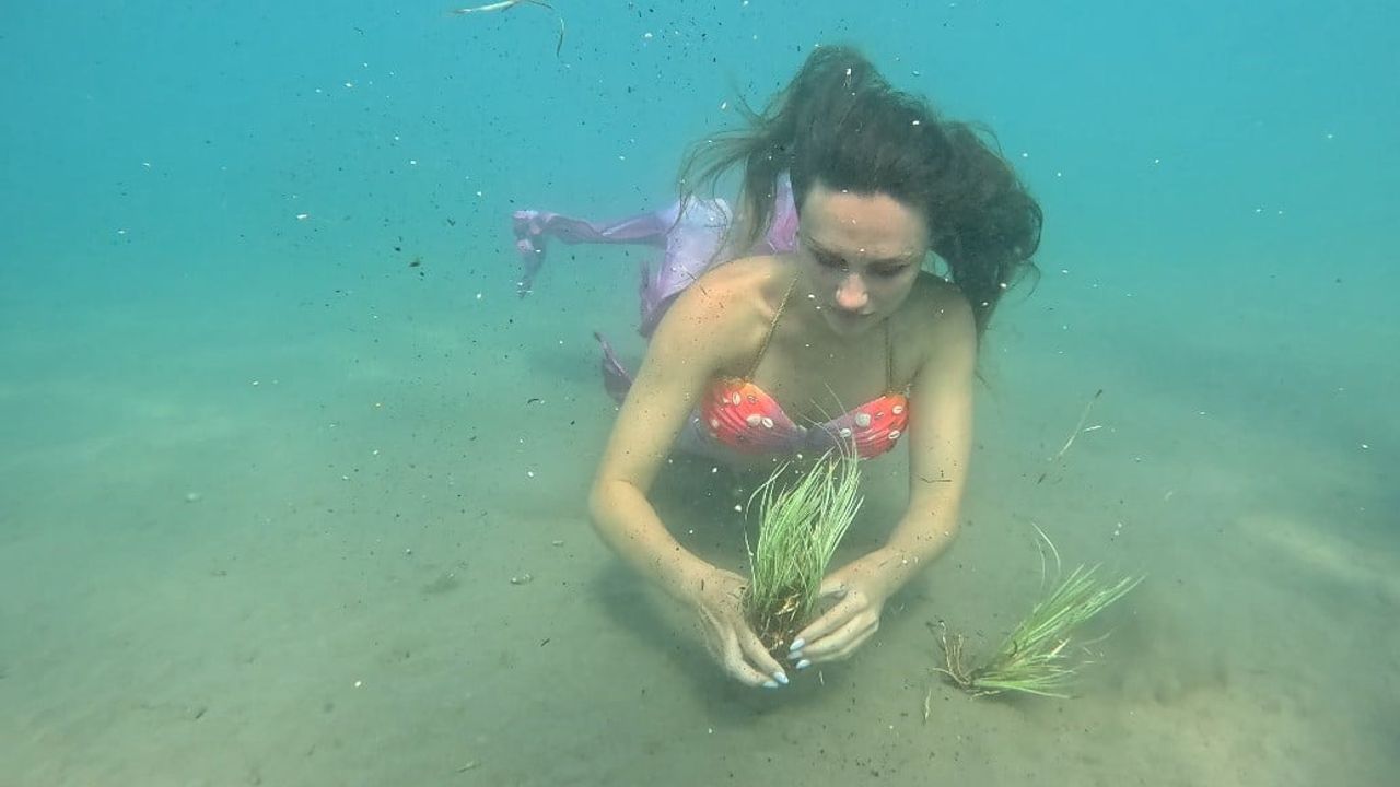 Kemer'de Dünya Çevre Günü: Deniz Kızlarıyla Dip Temizliği ve Geri Dönüşüm Sergisi